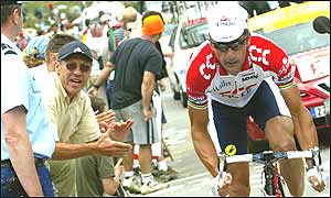 Laurent Jalabert makes a break