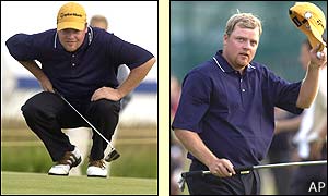 Carl Pettersson is amongst the joint leaders after the first round