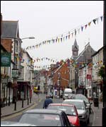 Cardigan town centre 