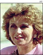 Edith Cresson, former French FM