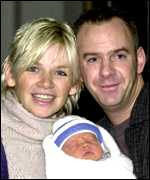 With Zo� and baby Woody