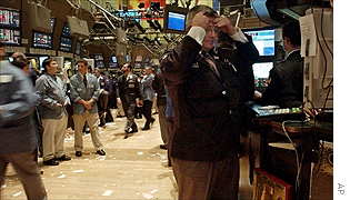 News of a government investigation at Johnson & Johnson gave Wall Street another reason for a selloff on Friday pushing the Dow industrials to post-terrorist lows.