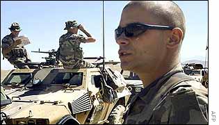 French peacekeepers serving in Kabul
