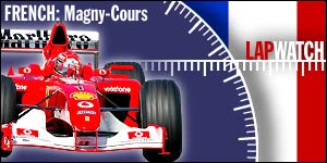 All the action from qualifying at Magny-Cours