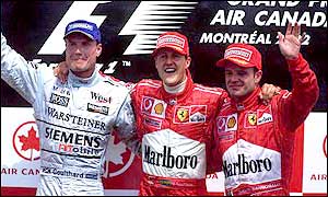Another productive day for Ferrari as Michael Schumacher and Rubens Barrichello