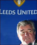 Leeds manager Terry Venables