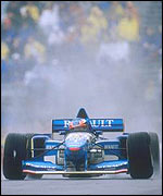 Michael Schumacher in the 1995 Canadian Grand Prix