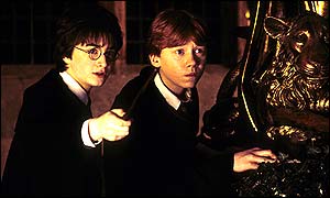 Daniel Radcliffe and Rupert Grint