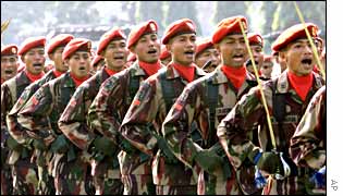Indonesian soldiers