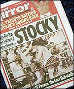 Old photo of John Prescott in a boxing match