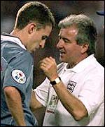Terry Venables and Gareth Southgate