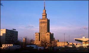 Warsaw's Palace of Culture and Science