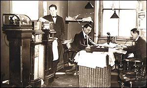 Reuters column printer, 1923