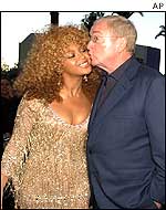 Beyonce Knowles and Michael Caine