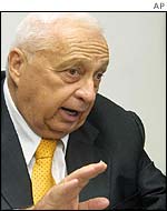 Israeli PM Ariel Sharon