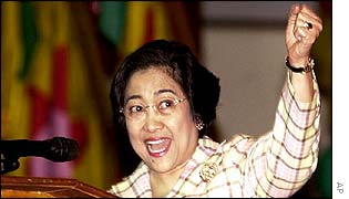 Indonesian President Megawati Sukarnoputri