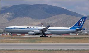 Olympic Airways plane