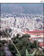 Caracas skyline