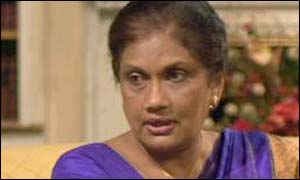 President Chandrika Kumaratunga