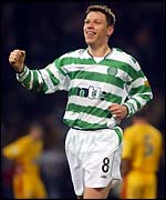 Alan Thompson injured his left ankle