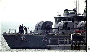 South Korea navy ships