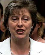 Theresa May, after she was appointed as Tory chairman