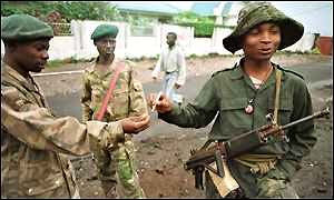 Soldiers in DR Congo