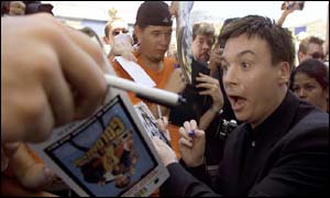 Mike Myers greets fans