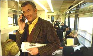 Spanish mobile phone user