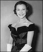 Actress Vivien Leigh 