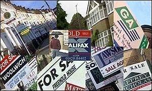 For sale signs and properties