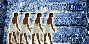 Detail from the tomb of Seti