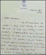 Diana letter