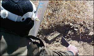 Mine clearance operations in Afghanistan