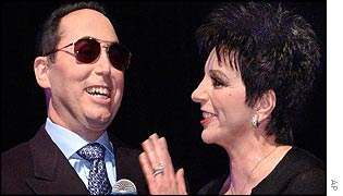 Liza Minnelli with husband David Gest