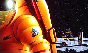 Courtesy illustration: Pat Rawlings/SAIC/Nasa JSC . Mark Dowman en Mike Stovall/Eagle Engineering, Inc./NASA JSC. Clementine/BMDO/NSSDC . LunaCorp/Robotics Institute 