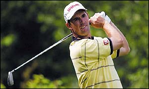 Padraig Harrington is six shots off the pace