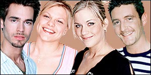 Big Brother finalists Alex, Jade, Kate and Jonny