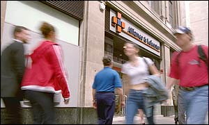 Alliance & Leicester shopfront