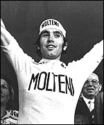 Eddy Merckx is one of several men to have won five Tours de France in a row
