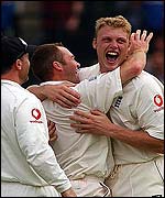 Flintoff and White were in superb form