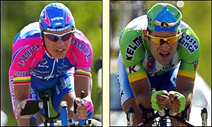 Rumsas and Botero are battling for a place on the podium