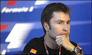 Heinz-Harald Frentzen at the Germany Grand Prix