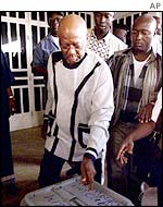 President of Sierra Leone, Ahmad Tejan Kabbah