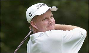 American JP Hayes on his way to victory