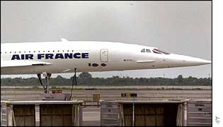 Air France Concorde jet