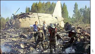 Crash near Moscow's Sheremetyevo airport