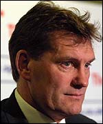 Tottenham manager Glenn Hoddle