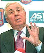 Doug Ellis, chairman, Aston Villa