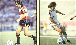 Best turned out for LA Aztecs before retiring completely at the end of 1983